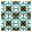 Handmade Hispano Arabic Relief Tiles SN24