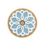 Ceramic Hot Pot Stand Elvira - Blue