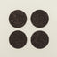 Cork Coasters | Dark | Round