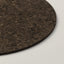 Cork Placemats + Coasters | Dark | Round