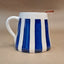 Terracotta Bold Stripe 1L Pitcher Jug | Blue