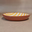 Terracotta Bold Stripes Large Bowl | Yellow