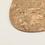 Cork Placemats | Twist Black | Pebble Shape