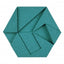 Cork Wall Design Organic Blocks - HEXAGON