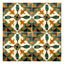 Handmade Hispano Arabic Relief Tiles SN18
