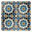 Handmade Hispano Arabic Relief Tiles SN13