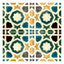 Handmade Hispano Arabic Relief Tiles SN34