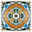 Handmade Hispano Arabic Relief Tiles SN41