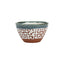 Set of 2 Terracotta Regular Bowls  | Aroma Blue & White