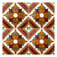 Handmade Hispano Arabic Relief Tiles SN30