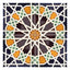 Handmade Hispano Arabic Relief Tiles SN6