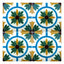 Handmade Hispano Arabic Relief Tiles SN24