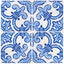 Monsaraz Tiles - Hand Painted Portuguese Tiles