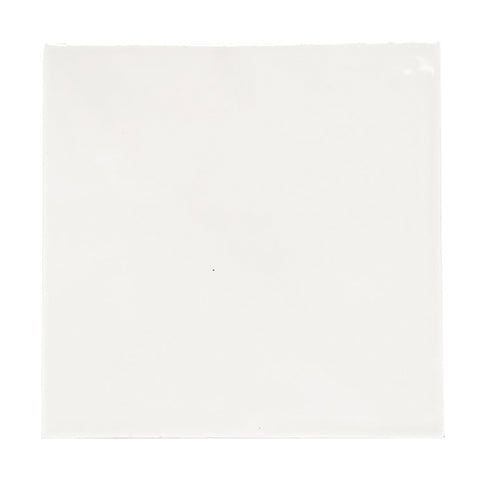 Handmade Plain Tiles | White