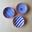 Set of 3 Terracotta Mini Bowls | Blue