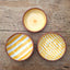 Set of 3 Terracotta Mini Bowls | Yellow