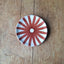 Terracotta Ray Mini Plate | Terracotta
