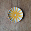 Terracotta Ray Mini Plate | Yellow