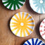 Terracotta Ray Mini Plate | Yellow