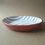 Terracotta Bold Stripes Large Bowl | Sage