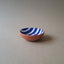 Terracotta Bold Stripes Mini Bowl | Blue