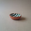 Terracotta Bold Stripes Mini Bowl | Green