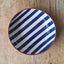 Terracotta Bold Stripes Regular Bowl | Blue