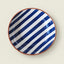 Terracotta Regular Bowl | Bold Stripes Blue