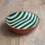 Terracotta Bold Stripes Regular Bowl | Green