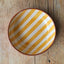 Terracotta Bold Stripes Regular Bowl | Yellow