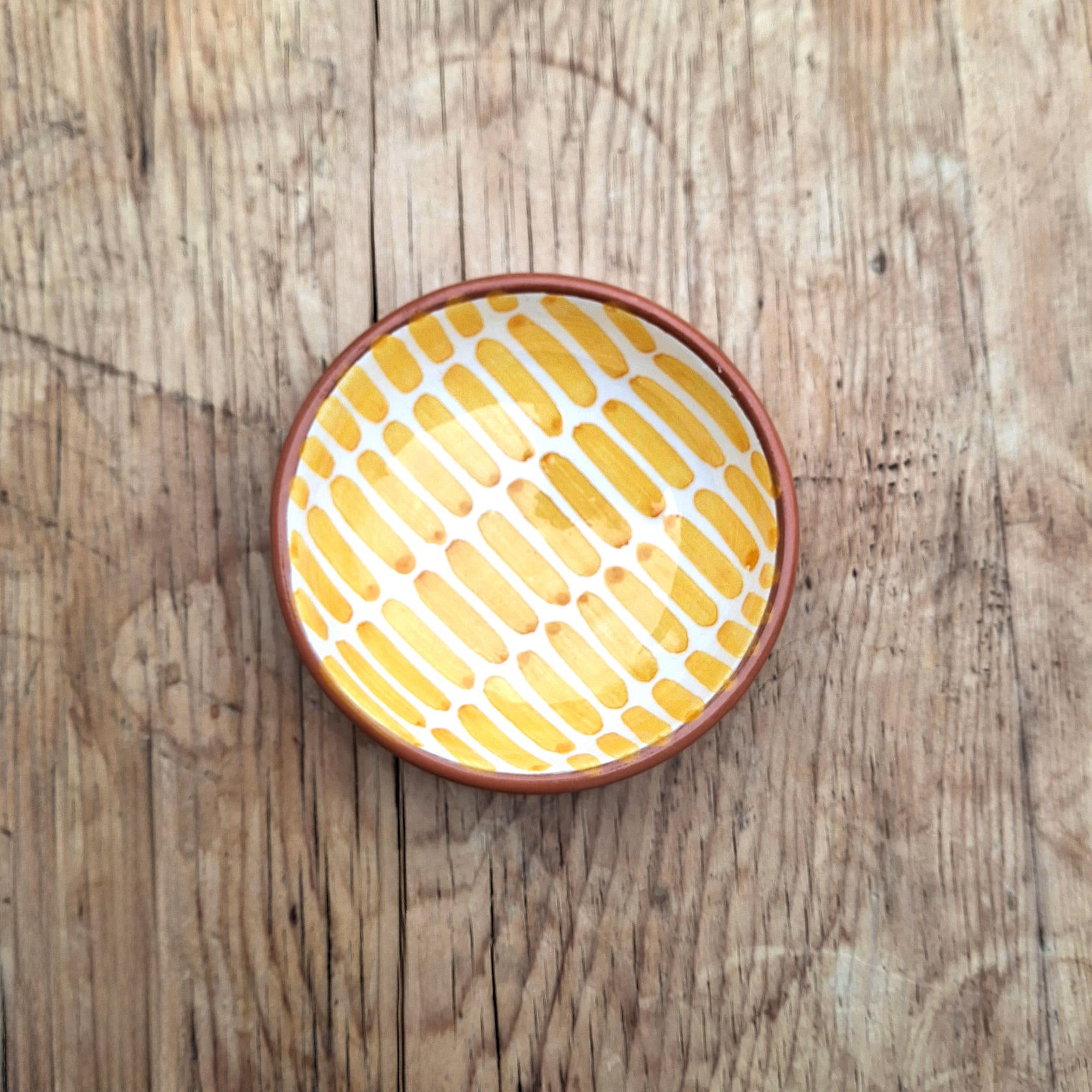 Buy Terracotta Dash Mini Bowl | Yellow – Portuguese Treasures