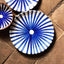 Terracotta Ray Large Plate | Blue