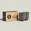 Set of 2 Terracotta Espresso Coffee Cups | Aroma Blue