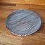 Terracotta Stripes Side Plate | Black