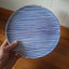 Terracotta Stripes Side Plate | Blue