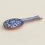 Traditional Floral Terracotta Spoon Rest | PR5 - Hand Painted in Portugal