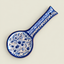 Traditional Floral Terracotta Spoon Rest | PR6 - Hand Painted in Portugal