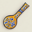Traditional Floral Terracotta Spoon Rest | PR7 - Hand Painted in Portugal