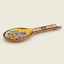 Traditional Floral Terracotta Spoon Rest | PR7 - Hand Painted in Portugal