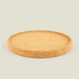 Natural Cork Tray | Round