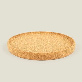 Natural Cork Tray | Round