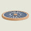 Ceramic Hot Pot Stand | Alicatos Dark Blue