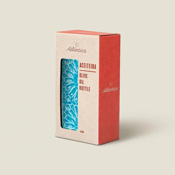 Ceramic Olive Oil Dispenser | Alicatos Light Blue