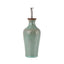 Stoneware Olive Oil Dispenser Bottle + Dip Bowl | Breezy Green