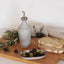 Stoneware Olive Oil Dispenser Bottle + Dip Bowl | Breezy Grey