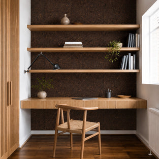 Cork Notice Board Wall Tiles | Dark | 600 x 300 x 8 mm