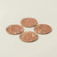 Cork Coasters | Twist Red | Round