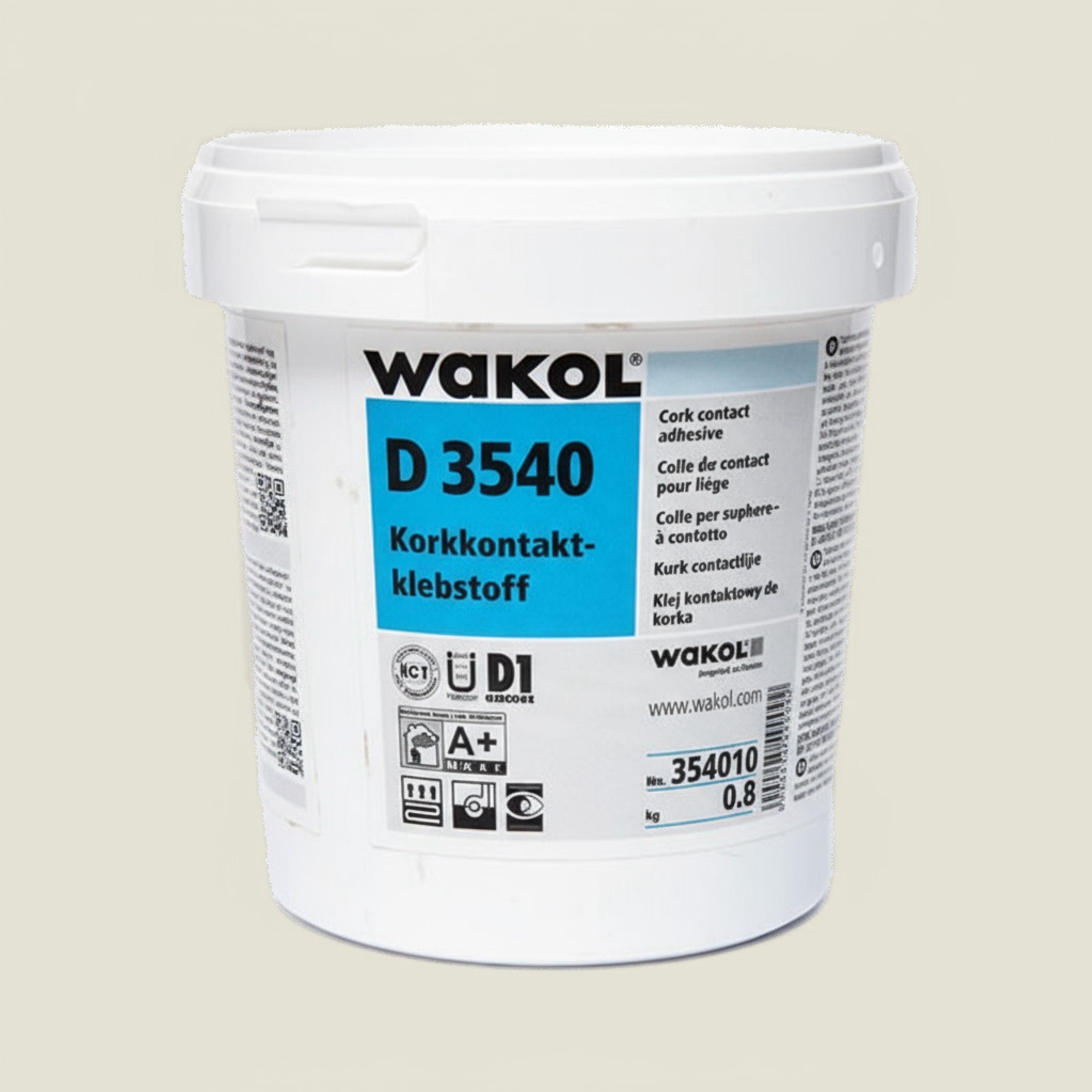 Buy Wakol D3540 Cork Contact Adhesive (800g, 2.5kg & 5kg