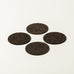 Dark Cork Placemats + Coasters | Round