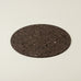 Dark Cork Placemats + Coasters | Round